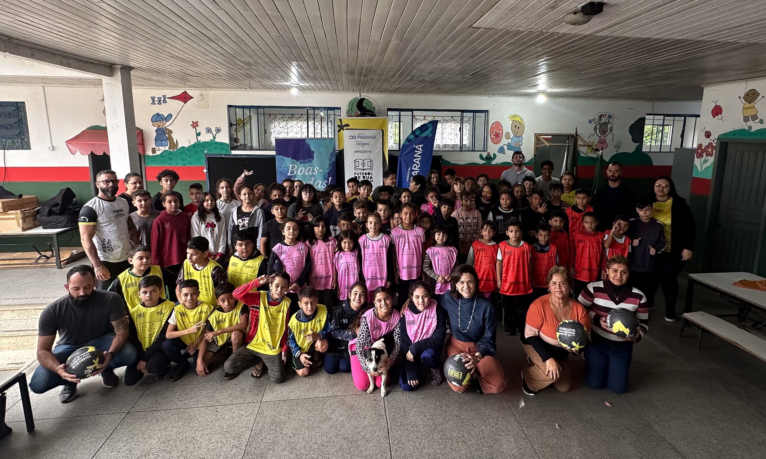 Ambiental Paraná lança projeto social ‘Futebol de Rua pela Educação’ em Morretes